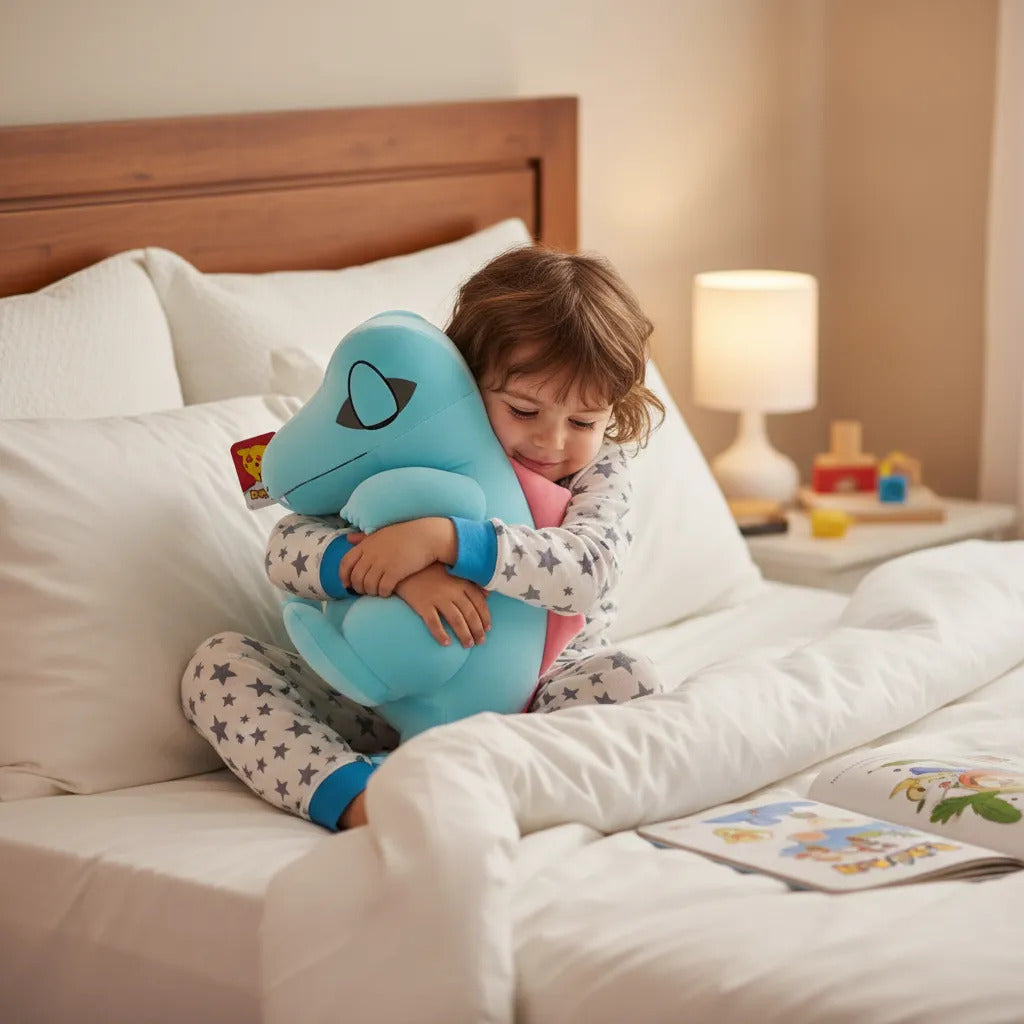 Pokemon: Peluche - Totodile Dormido (Jazwares)