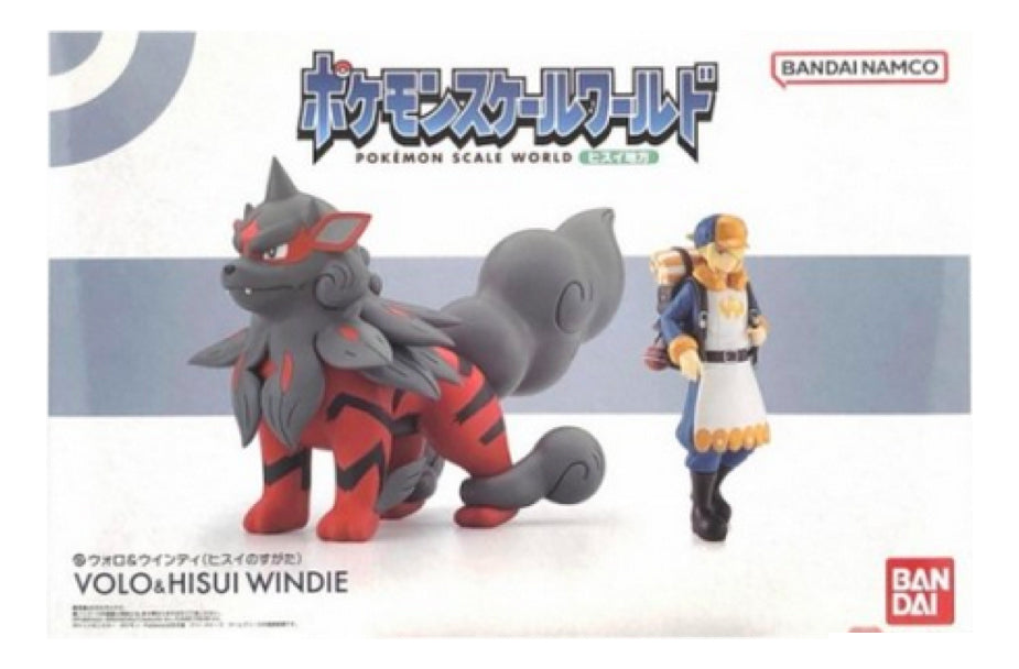 Pokemon: Scale World Bandai- Set Volo Y Arcanine De Hisui