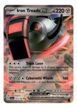 Tarjeta Pokemon Iron Treads Ex - 143/198 - Scarlet & Violet