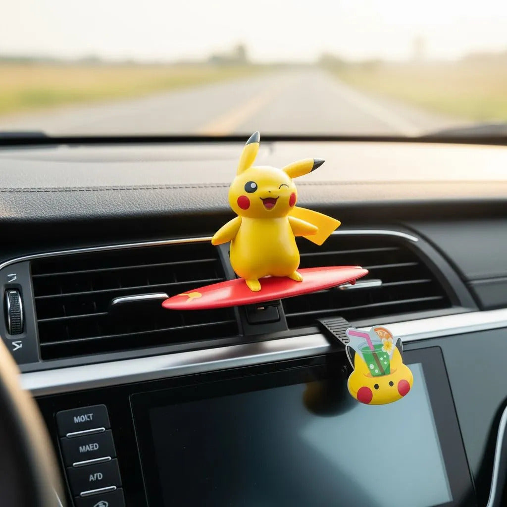 Pokemon: Langbowang - Aromatizante Para Auto Pikachu Surfing