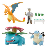 Pokemon: Scale World Bandai - Charizard Blastoise Venasaur