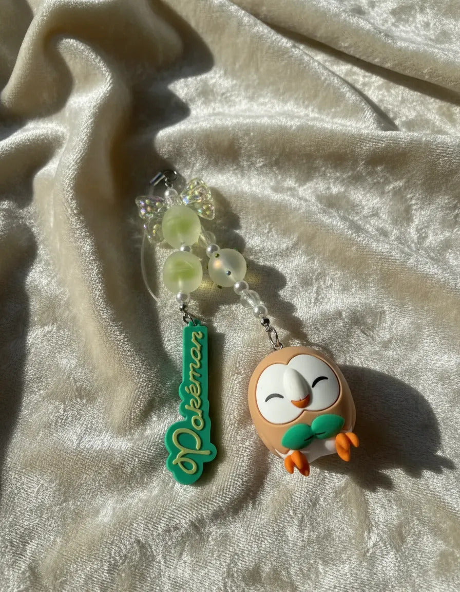 Pokemon: Langbowang Llavero Celular - Rowlet