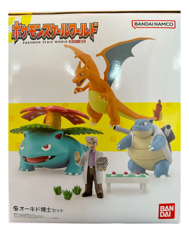 Pokemon: Scale World Bandai - Charizard Blastoise Venasaur
