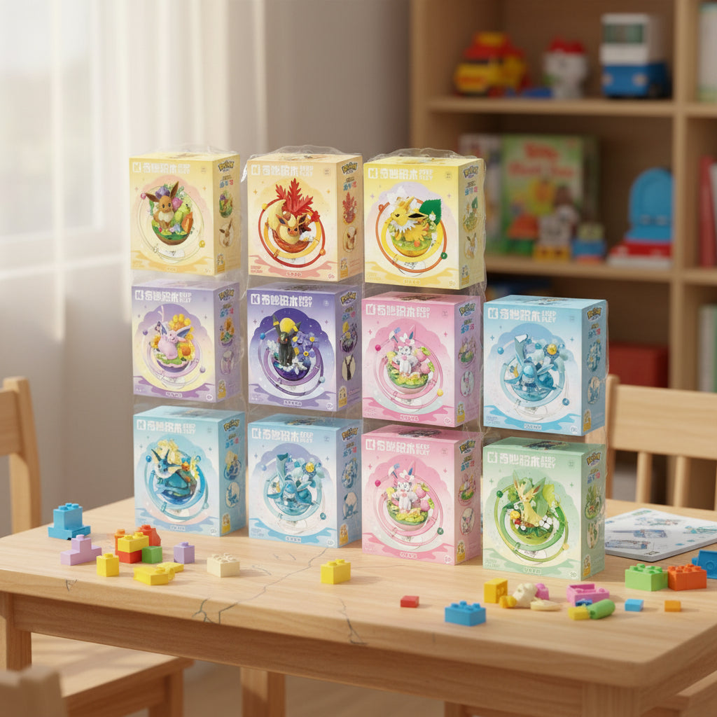 Pokemon: Keeppley - Vaporeon Set Para Armar