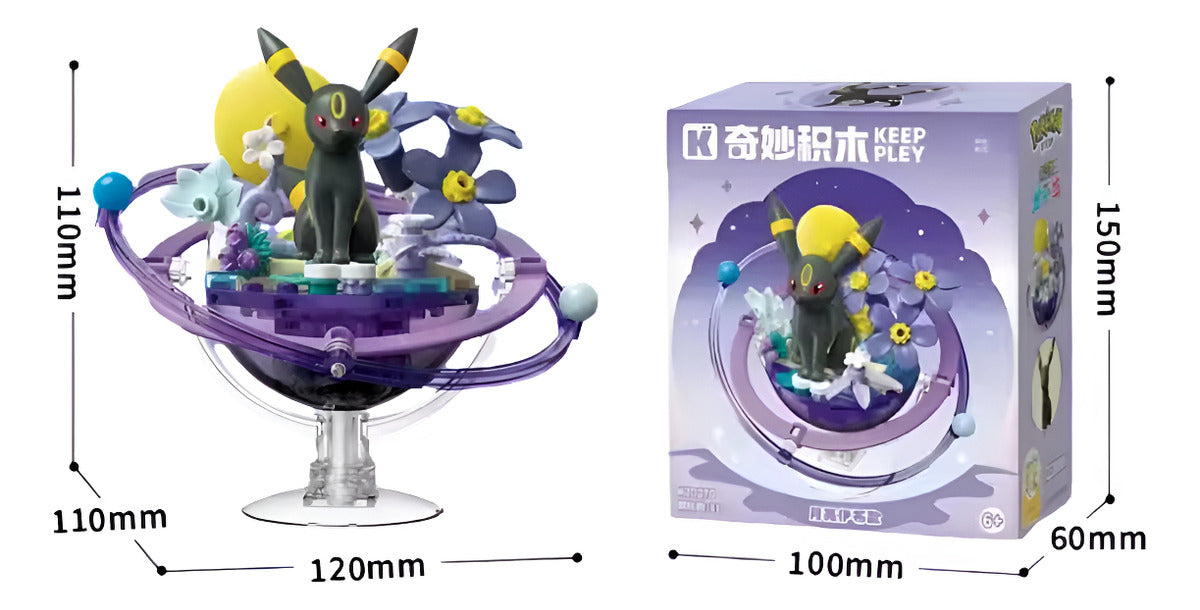 Pokemon: Keeppley - Umbreon Set Para Armar
