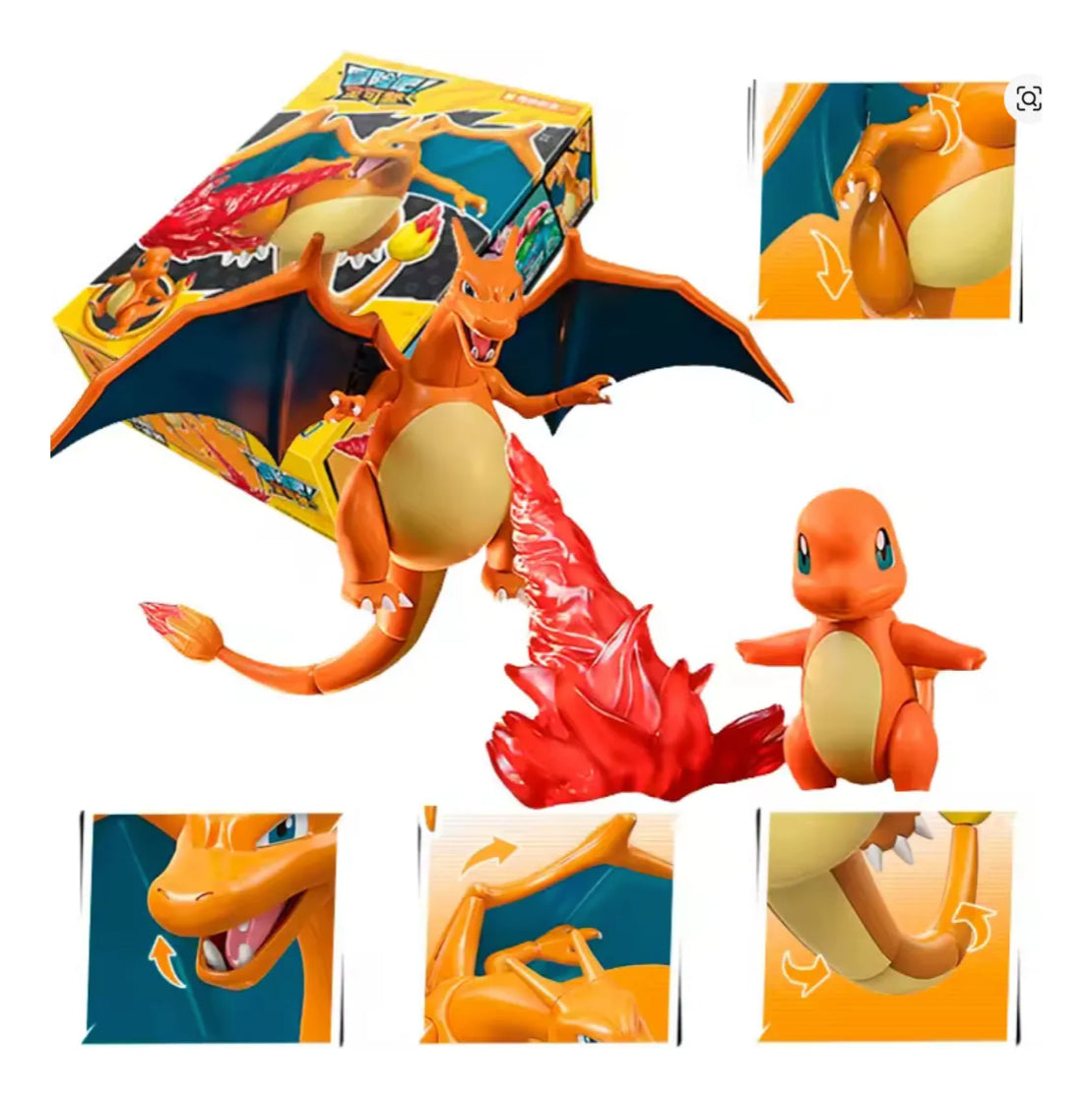 Pokemon: Keeppley - Charmander Y Charizard