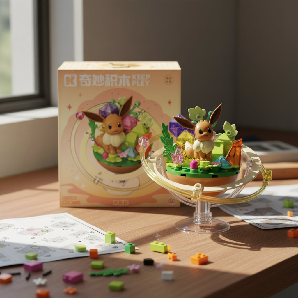 Pokemon: Keeppley - Eevee Set Para Armar