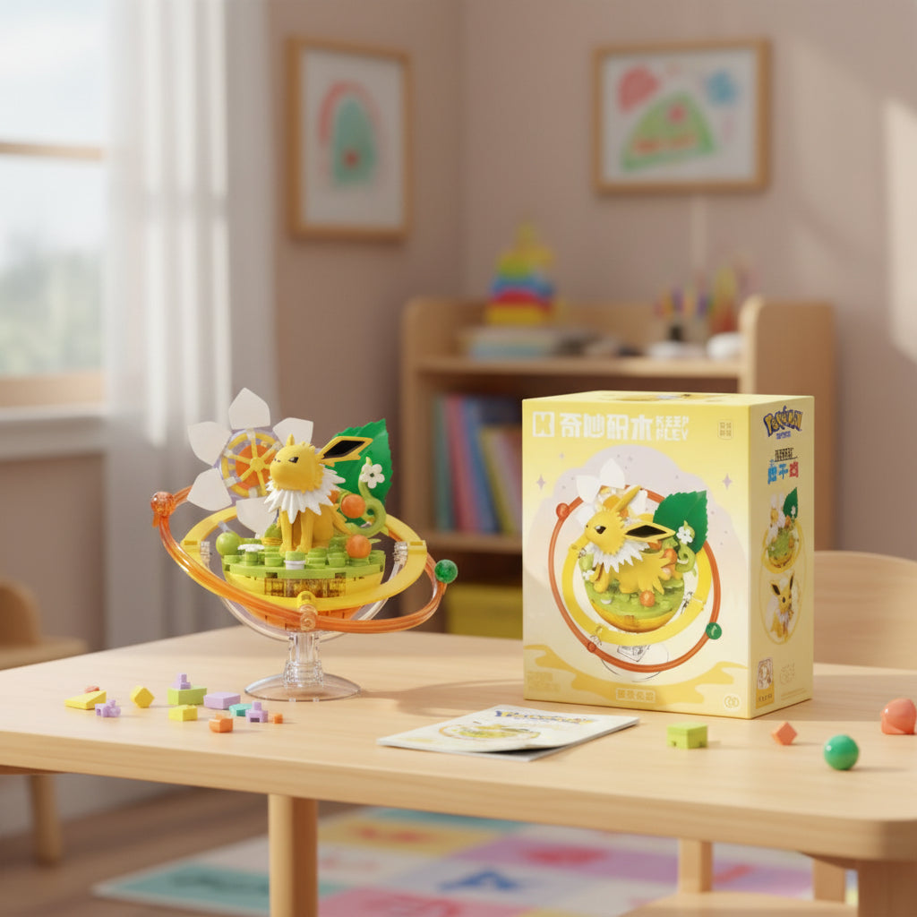 Pokemon: Keeppley - Jolteon Set Para Armar