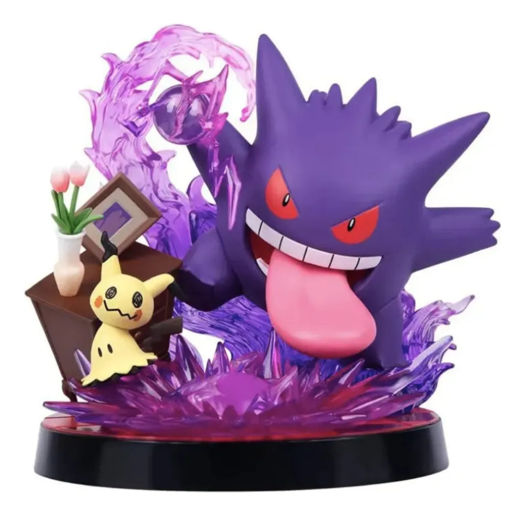 Pokemon: Funism Prime Figure - Gengar Y Mimikyu