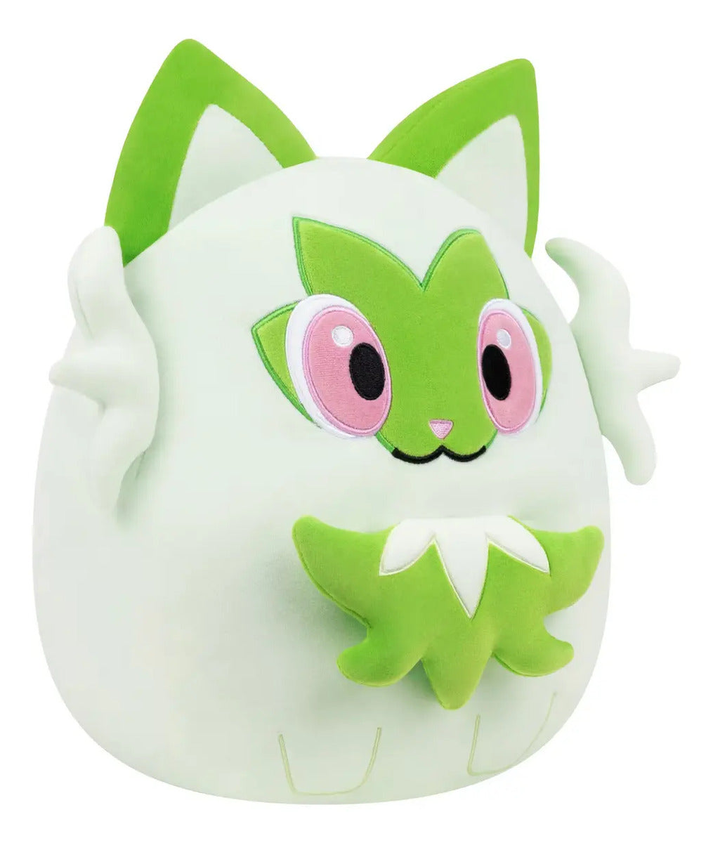 Pokemon: Peluche Plush Squishmallows - Sprigatito 25 Cm