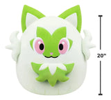 Pokemon: Peluche Plush Squishmallows - Sprigatito 50 Cm