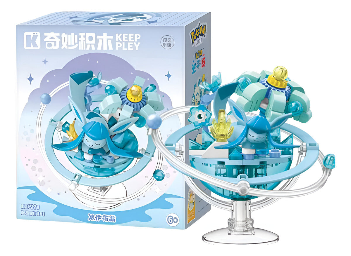 Pokemon: Keeppley - Glaceon Set Para Armar