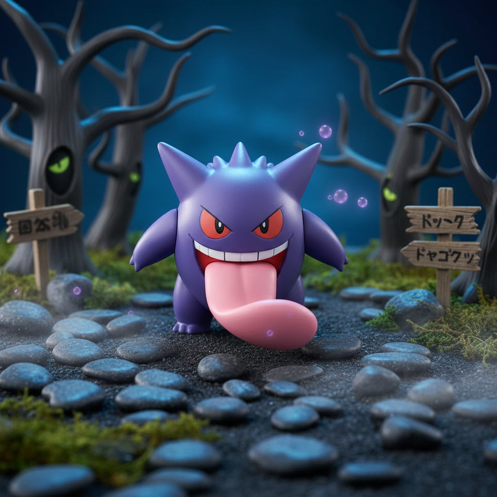 Pokemon: Gashapon Takara Tomy A.r.t.s Skills - Gengar