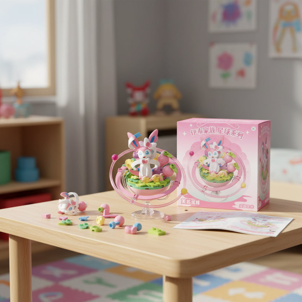 Pokemon: Keeppley - Sylveon Set Para Armar