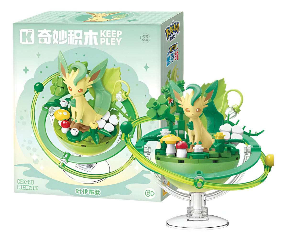 Pokemon: Keeppley - Leafeon Set Para Armar
