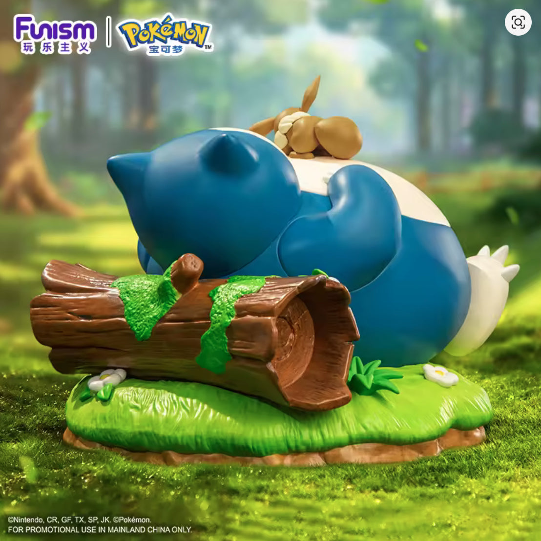 Pokemon: Funism Prime Figure - Snorlax Y Eevee
