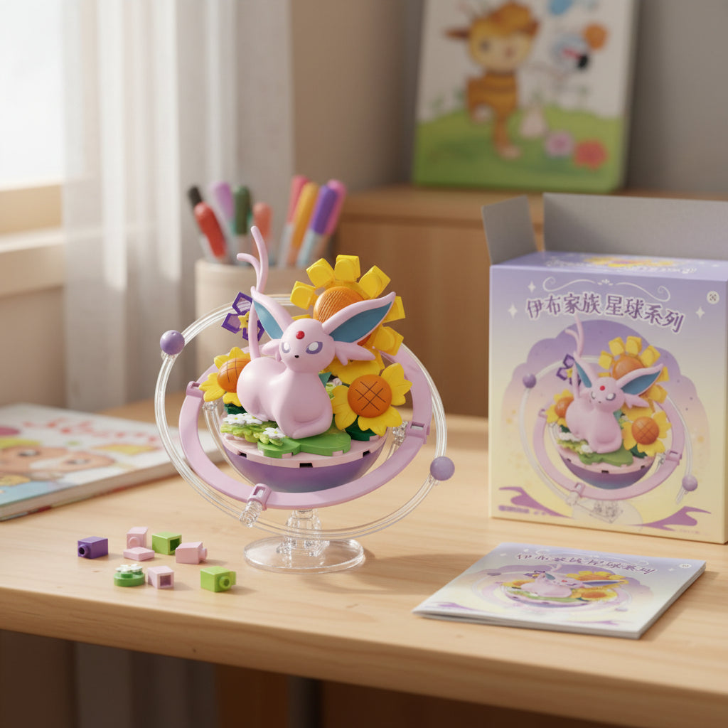 Pokemon: Keeppley - Espeon Set Para Armar