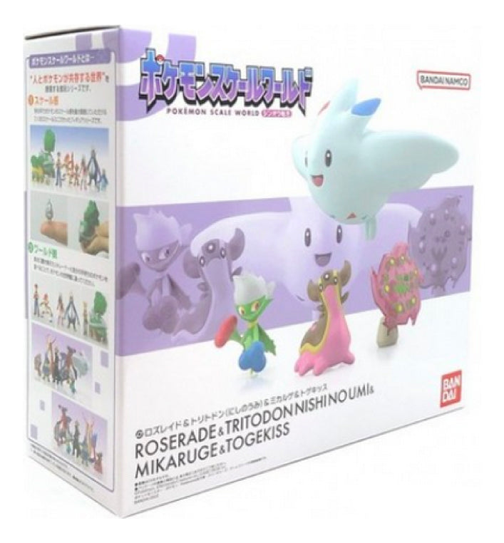 Pokemon: Scale World Bandai-set Roserade, Tritodon, Togekiss