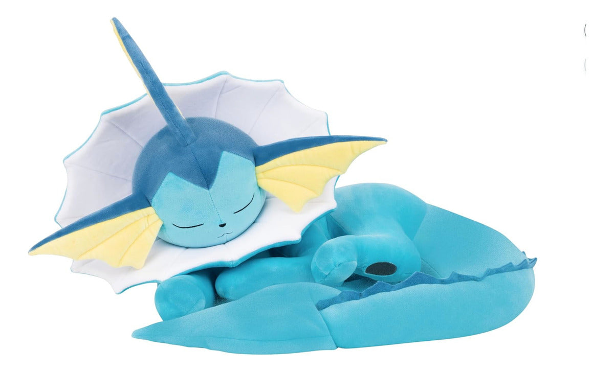 Pokemon: Jazwares Peluche - Vaporeon Dormido