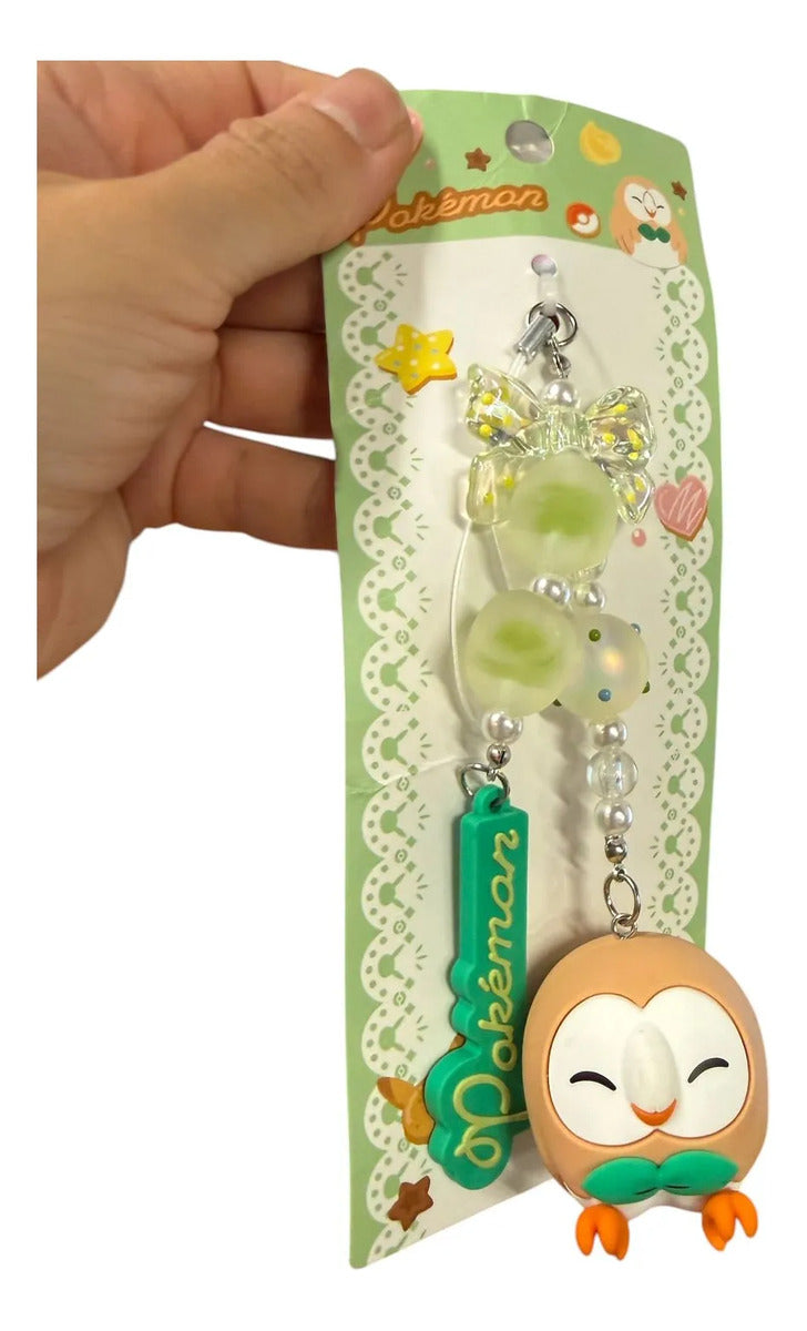 Pokemon: Langbowang Llavero Celular - Rowlet