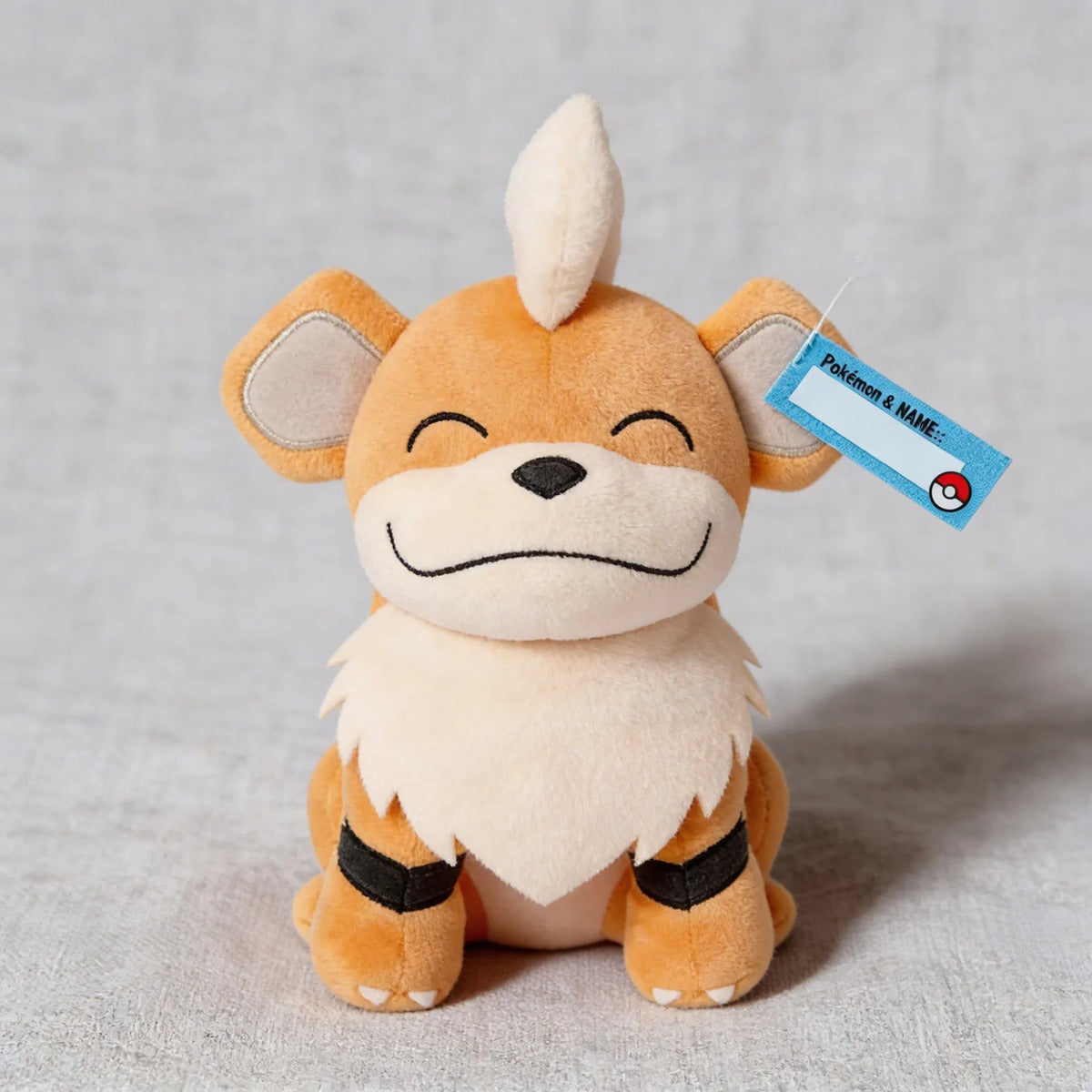 Peluche Banpresto Pokémon Growlithe 21 Cm Original