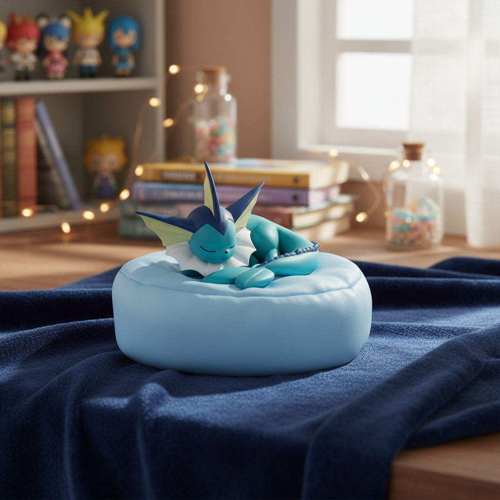 Pokemon: Langbowang Holly Box - Vaporeon Dormido
