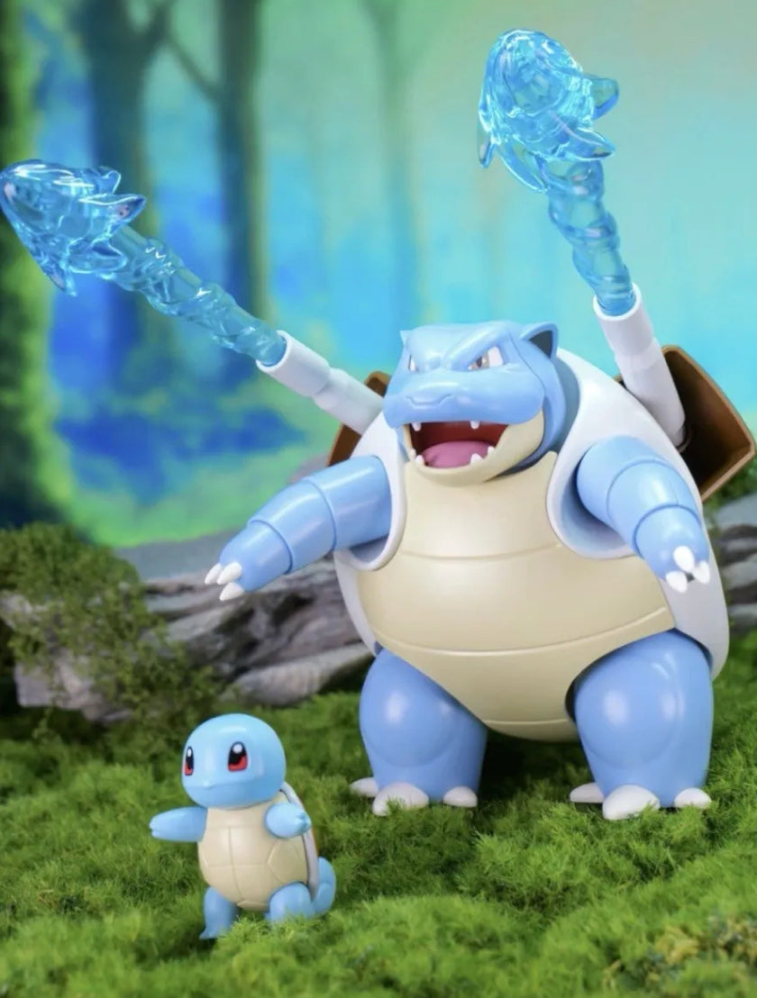 Pokemon: Keeppley - Squirtle Y Blastoise