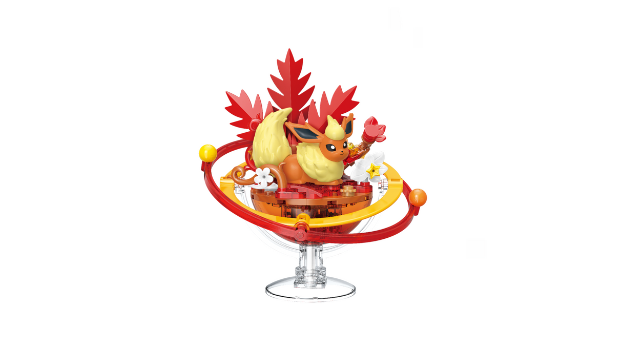 Pokemon: Keeppley - Flareon Set Para Armar