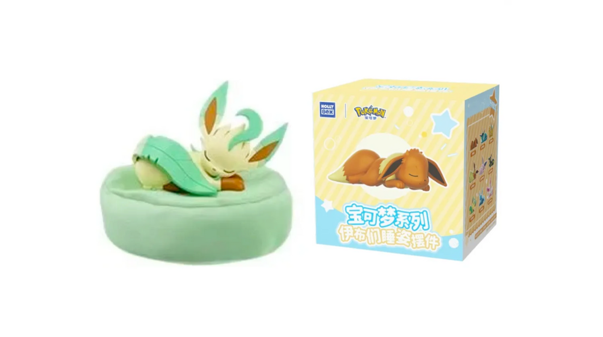 Pokemon: Langbowang Holly Box - Leafeon Dormido