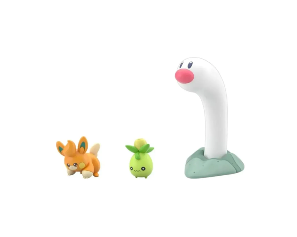 Pokemon: Scale World Bandai - Pawmi Smoliv Y Wiglett