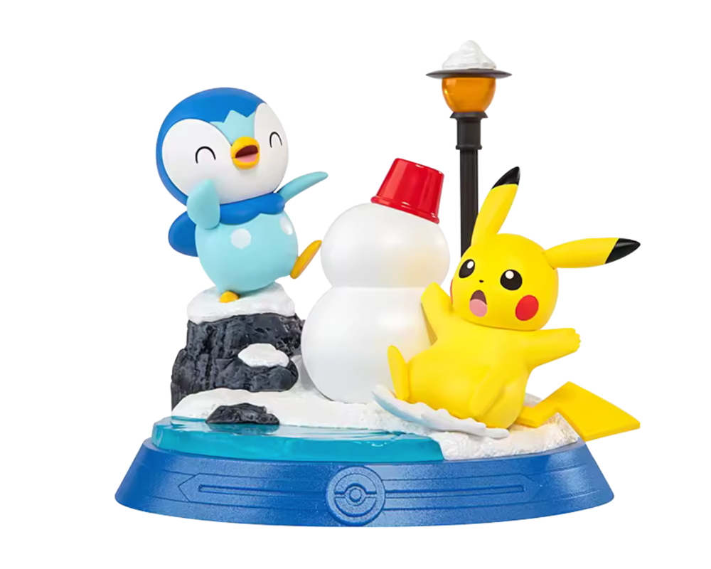 Pokemon: Funism Pikachu And Friends - Pikachu Y Piplup
