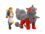 Pokemon: Scale World Bandai- Set Volo Y Arcanine De Hisui