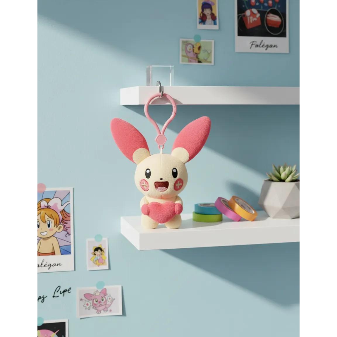 Pokemon: Llavero - Plusle Con Corazon (Potdemiel)