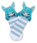 Calcetines: Pokemon Center Eevee Evoluciones - Glaceon