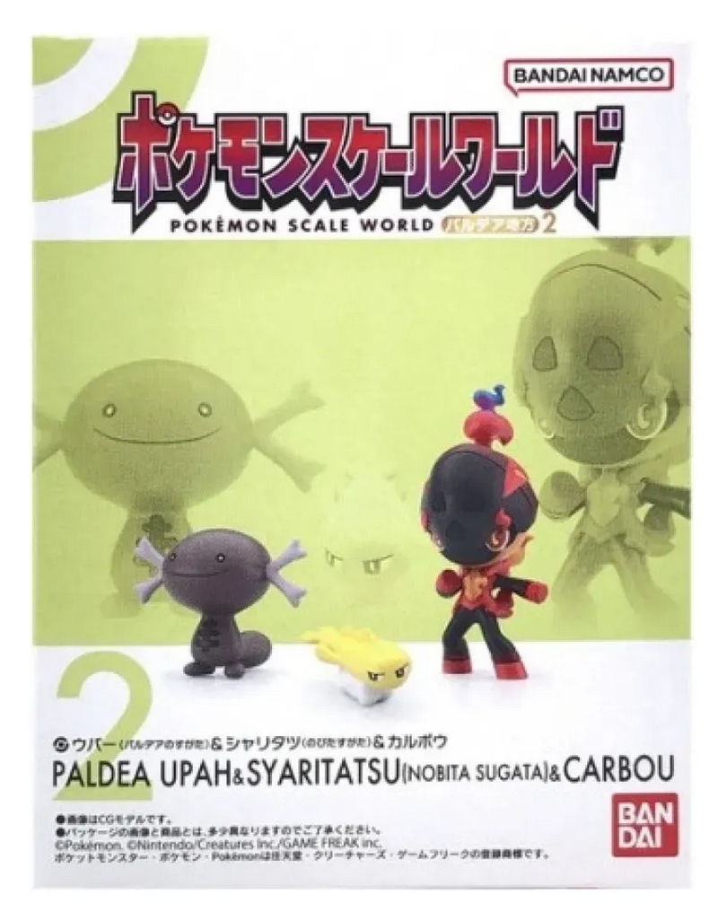 Pokemon: Scale World Bandai - Wooper Tatsugiri Charcadet